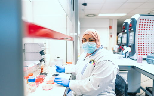 Maryam volgde het verkort traject Farmaceutische en Biologische Laboratoriumtechnologie.