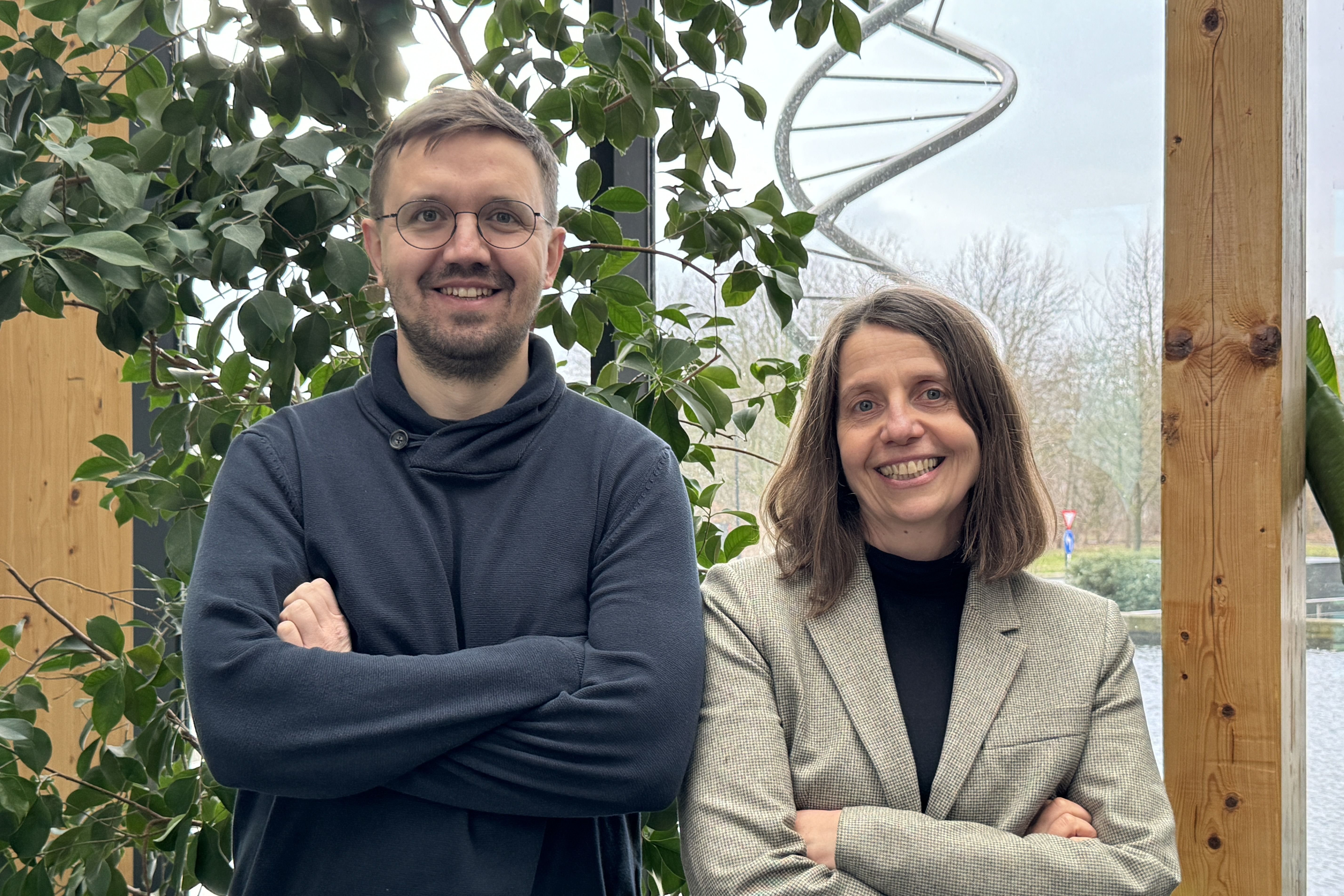 Nemanja Vukašinović and Jenny Russinova