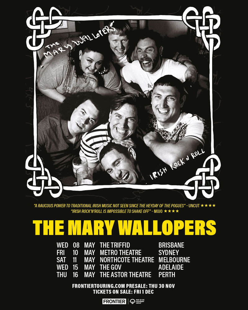 The Mary Wallopers Tour Artwork 1200x1500