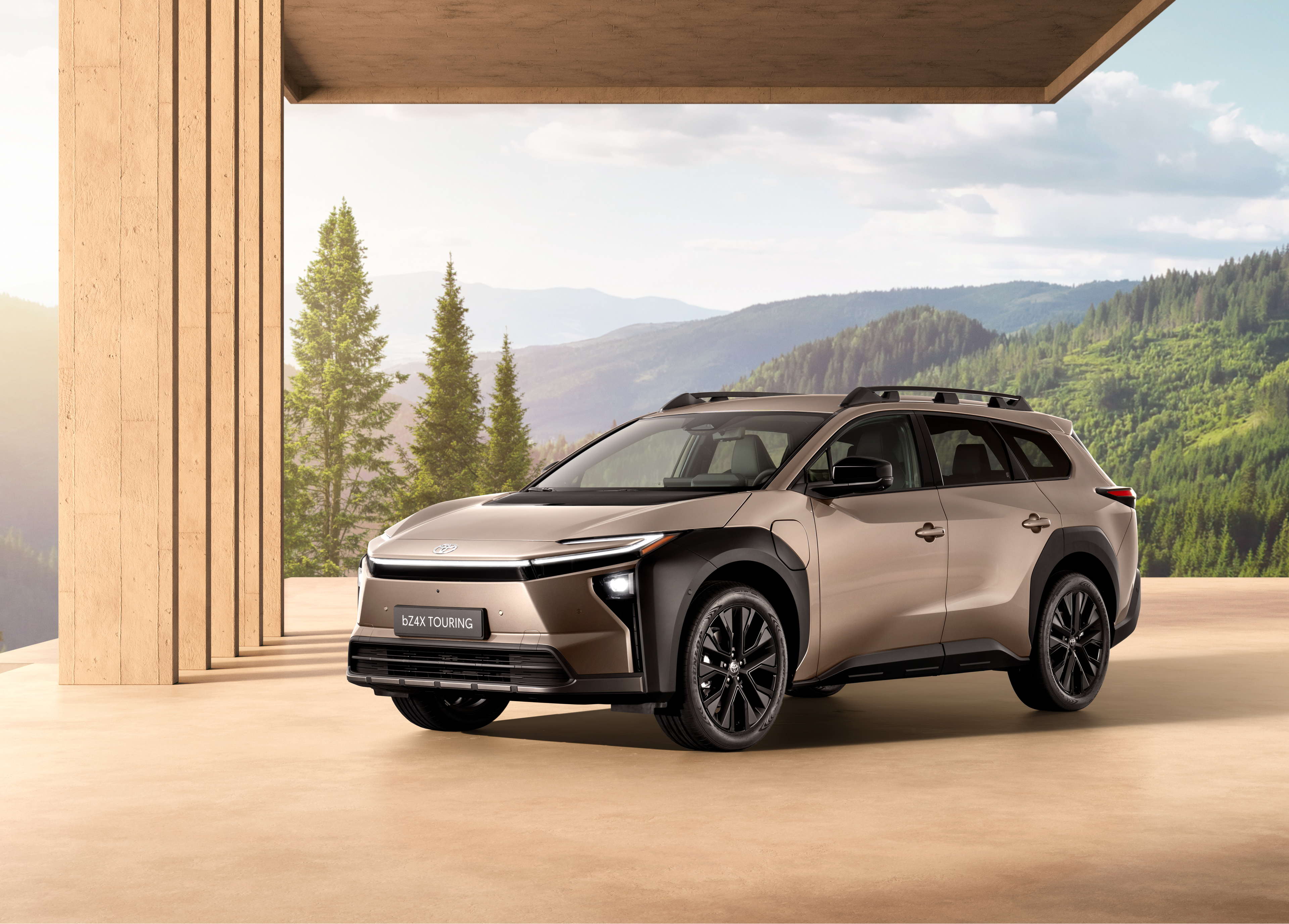 Wereldpremière van de elektrische Toyota bZ4X Touring