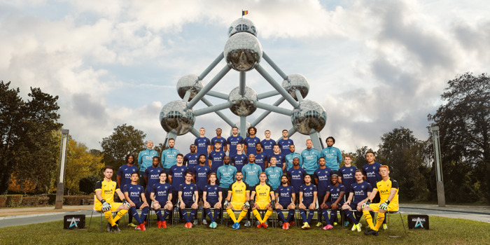 RSCA takes official team picture at the Atomium