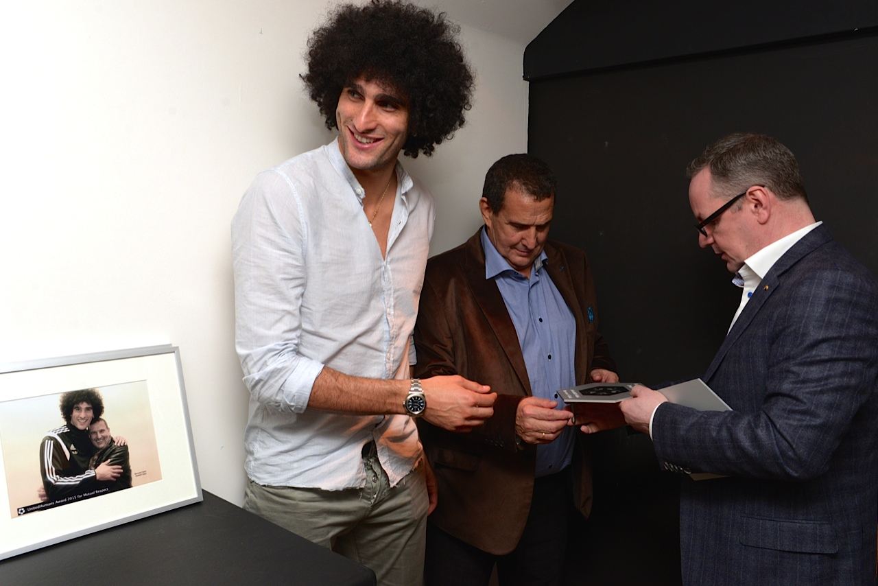United Humans Award - Marouane Fellaini et son père Abdellatif Fellaini