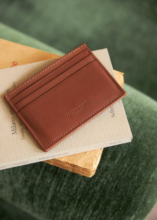 Octobre Editions - Porte Cartes DEAN Camel - 45€