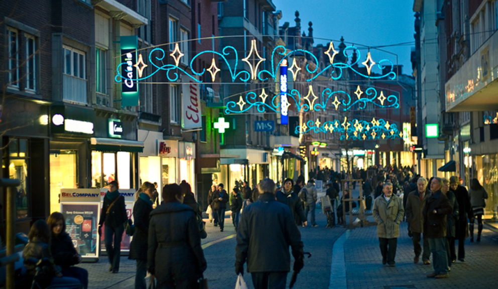 Gemakkelijk kerstshoppen in Leuven dankzij gratis pendelbus vanaf parking Wetenschapspark