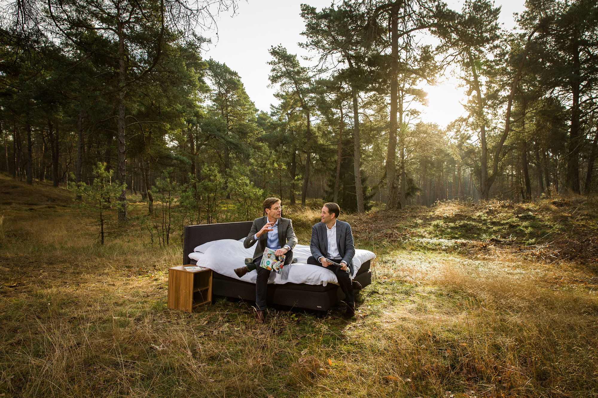 Samenwerking Landal en Auping