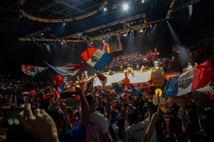 Plus de 4 000 passionnés ont rempli le Zénith Toulouse Métropole pour la première soirée du Championnat du monde 2024.