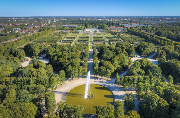 Great Garden aerial Image © HMTG Lars Gerhardts 
