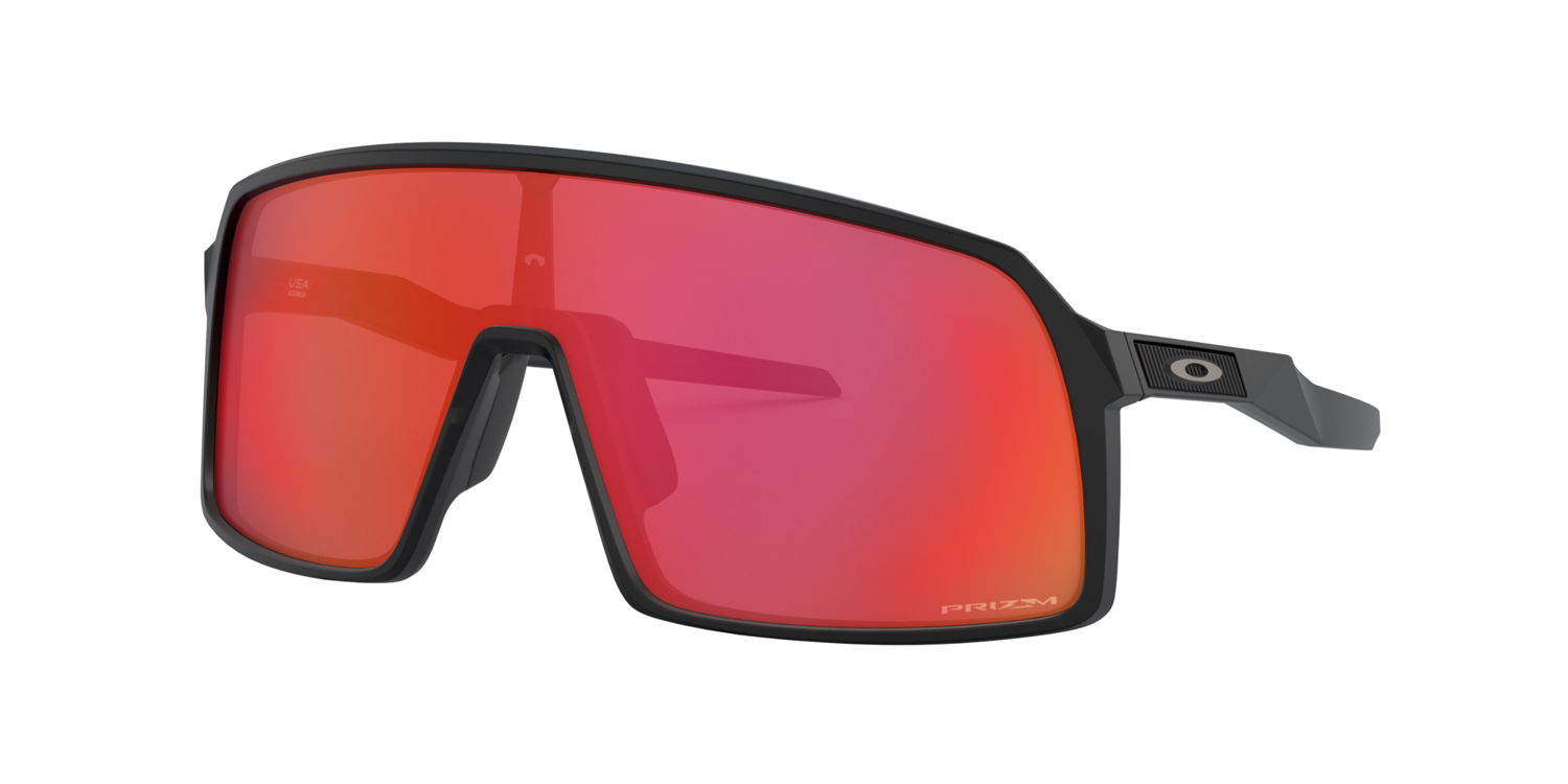 OAKLEY 2022 MTB COLLECTION - SUTRO MATTE BLACK WITH PRIZM TRAIL TORCH