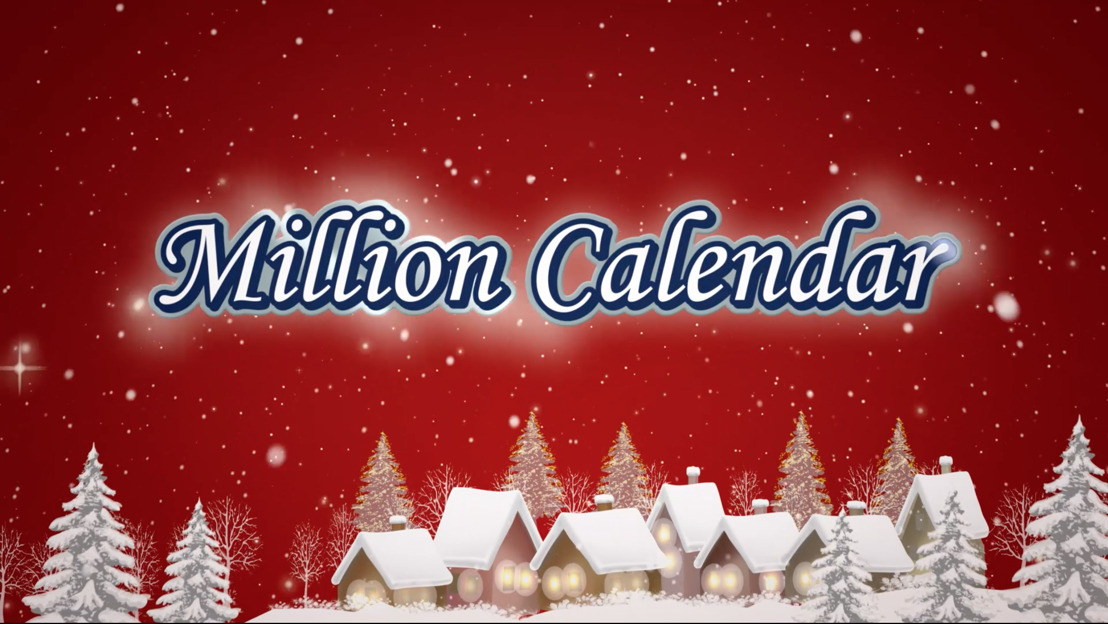 Air et la Loterie Nationale lancent le Million Calendar.