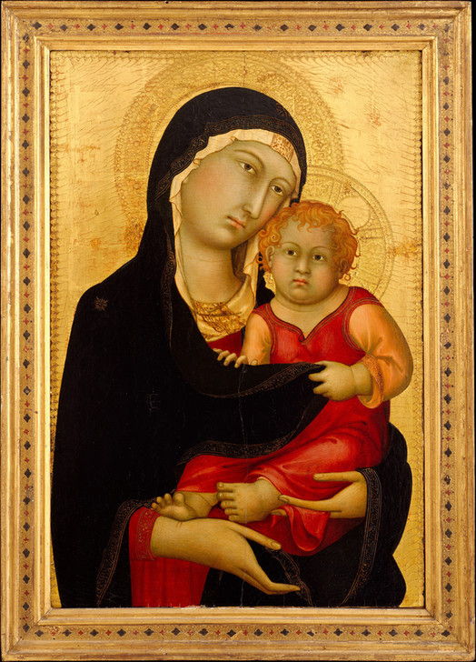  Madonna and Child, ca. 1326. Creator: Simone Martini. AKG7900058 ©Heritage Images / Heritage Art / akg-images