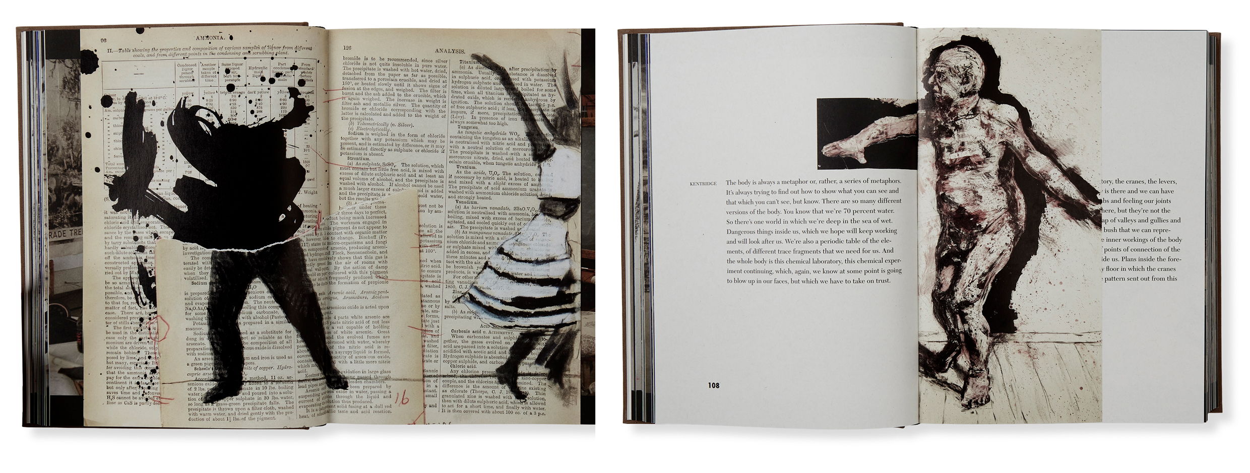 Spreads of ‘William Kentridge: Self-Portrait as a Coffee-Pot’ (2025), Courtesy Hauser & Wirth Publishers Spreads of ‘William Kentridge: Self-Portrait as a Coffee-Pot’ (2025), Courtesy Hauser & Wirth Publishers