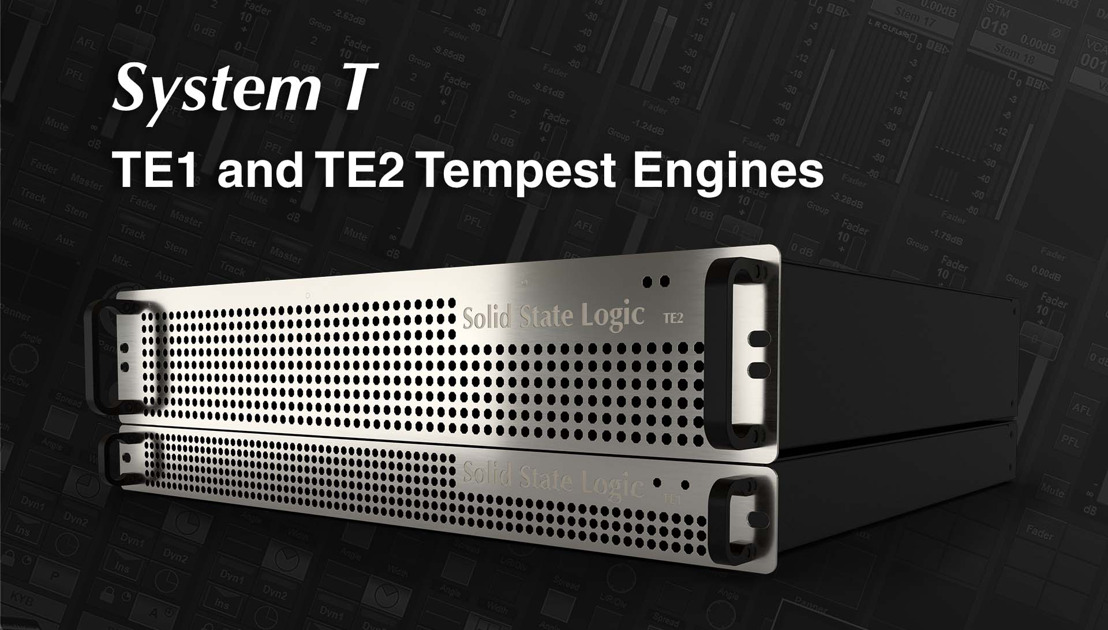 New Solid State Logic TE1 & TE2 DSP Engines Offer Scalable Processing Power At IBC 2021