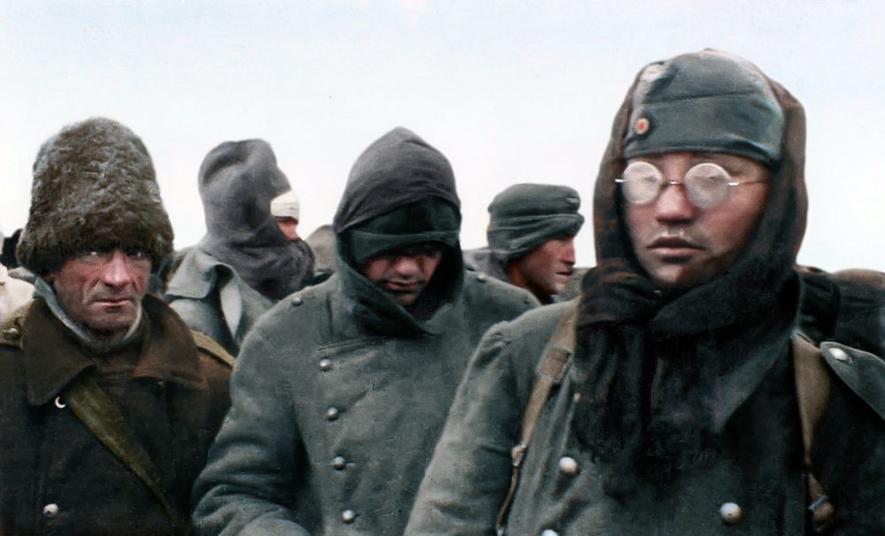AKG7771522 Reddition des troupes allemandes à Stalingrad le 31 janvier 1943