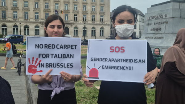 Taliban delegation comes to Brussels but only for one day