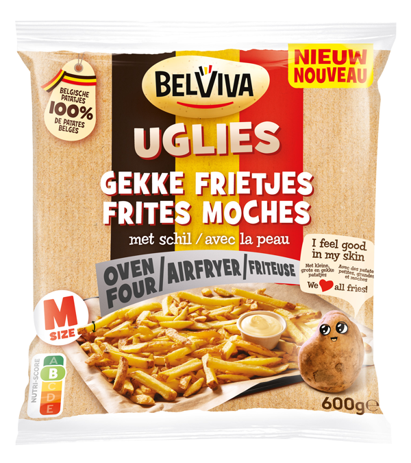 Voici les Uglies : des frites imparfaites “moches” qui conquièrent les supermarchés pour lutter contre le perte alimentaire