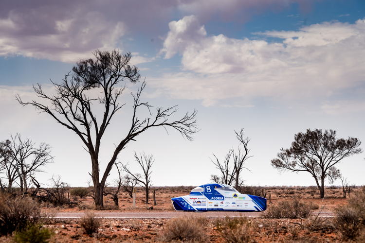 Bridgestone World Solar Challenge 2019 - Agoria Solar Team - Race Dag 4
