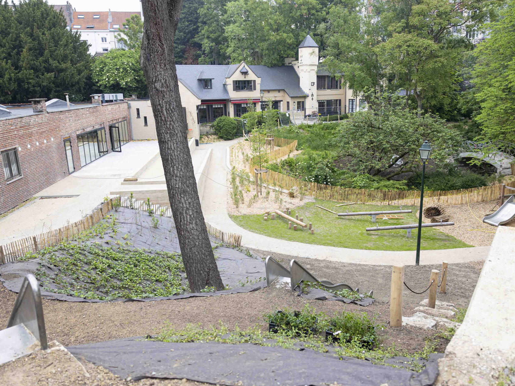 Pierre Pauluspark in St-Gillis volledig vernieuwd