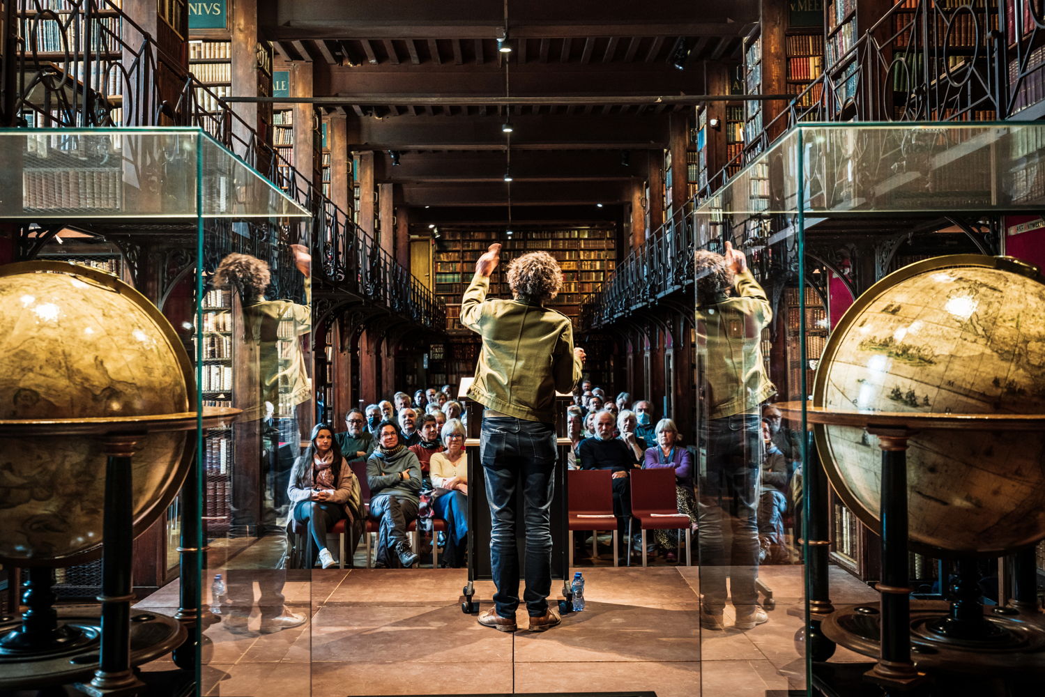 Lezing in de Nottebohmzaal | Erfgoedbibliotheek Hendrik Conscience | Foto: LUCID