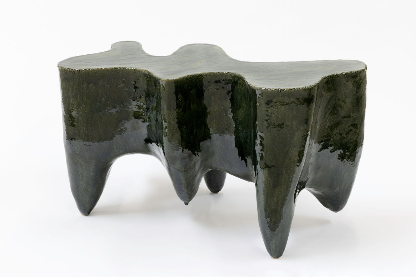 Side table, 2023 by William Coggin at Galerie SCENE OUVERTE. Image courtesy of William Coggin for Galerie SCENE OUVERTE
