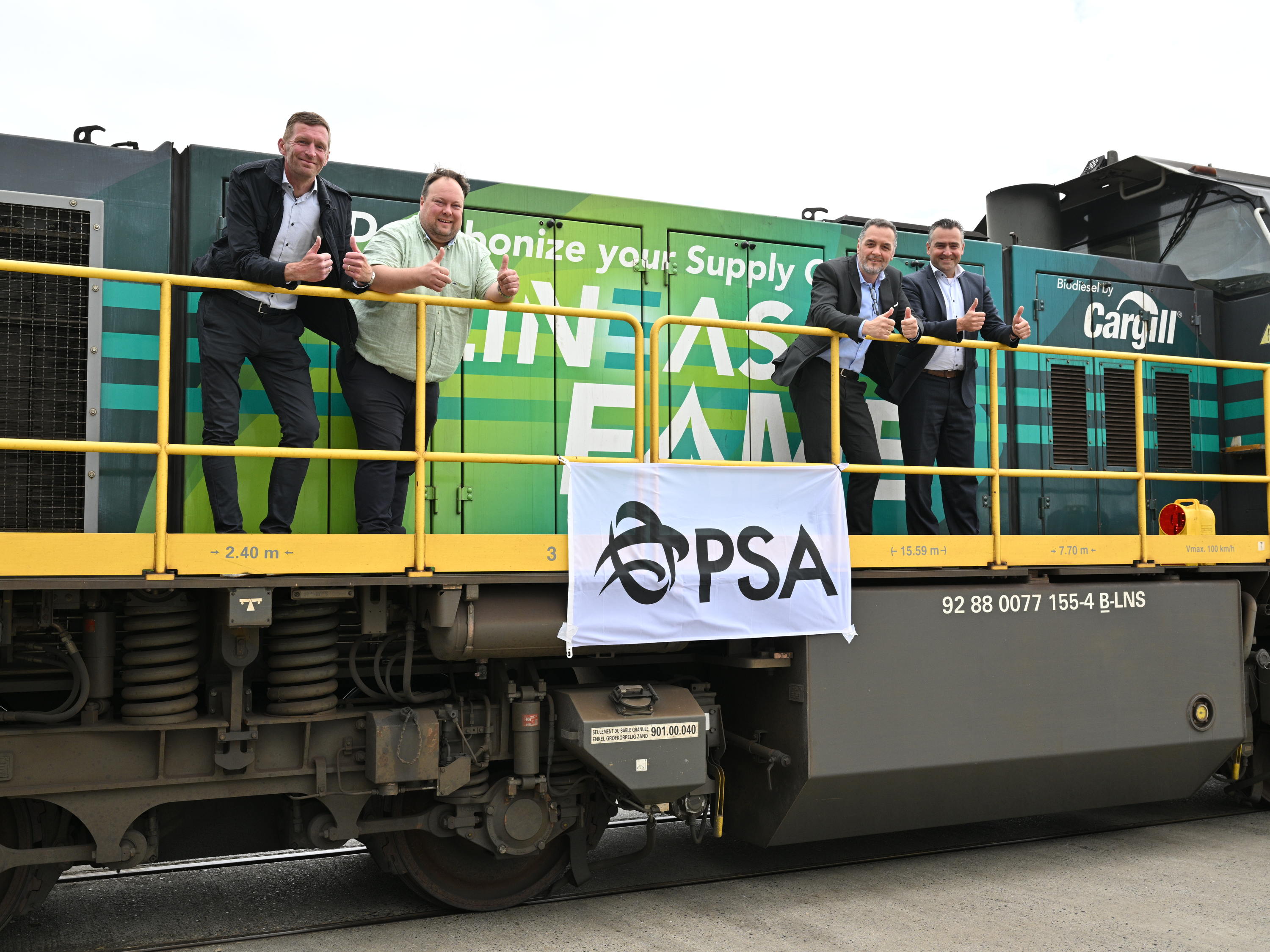 PSA Antwerp en Lineas lanceren nieuwe rechtstreekse spoorverbinding tussen Zeebrugge en Antwerpen die duurzame hinterlandconnectiviteit versterkt