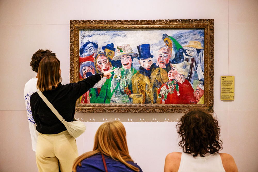 Ensor in KMSKA Museumnacht (c) Victoriano Moreno