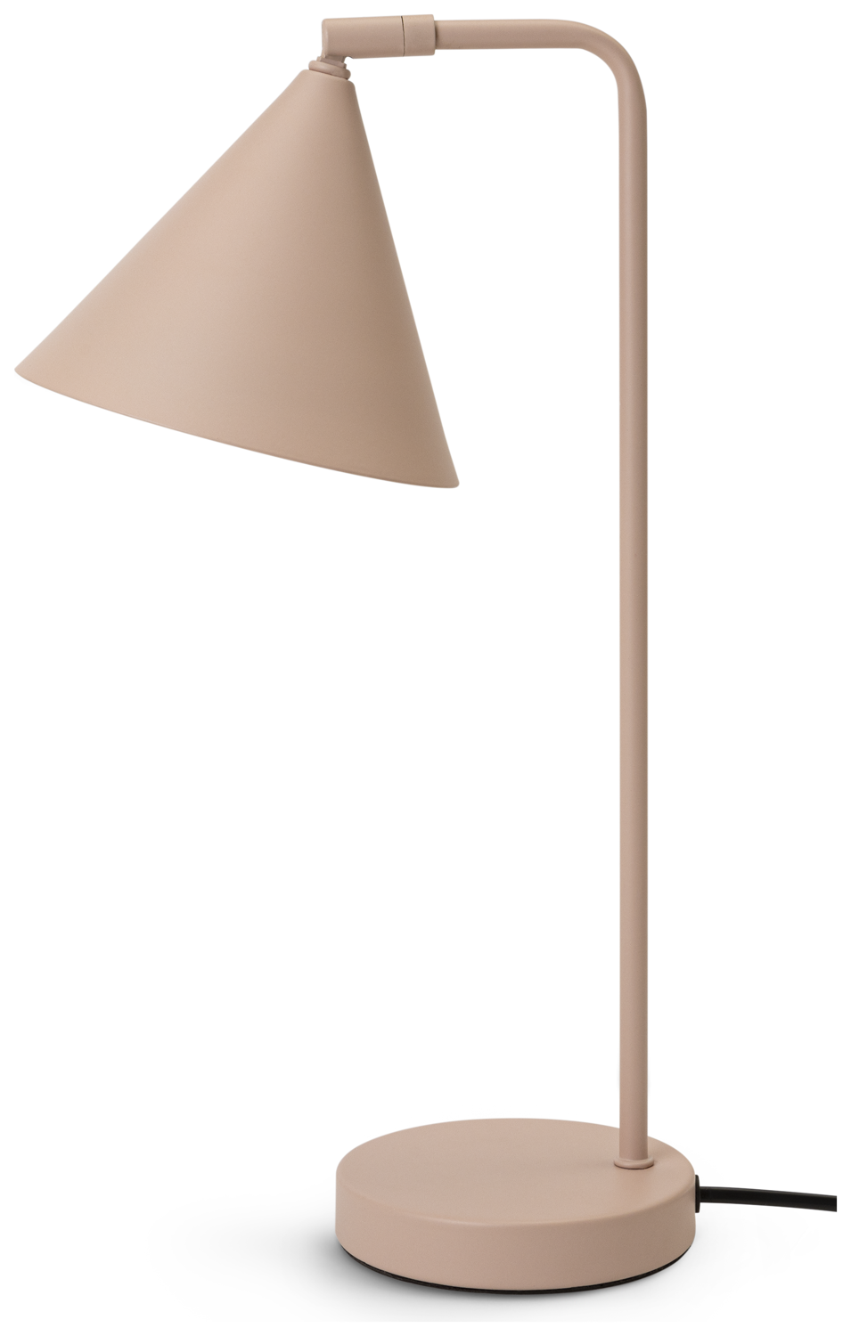 Habitat Cone 40cm Metal Adjustable Table Lamp - Rose, £26