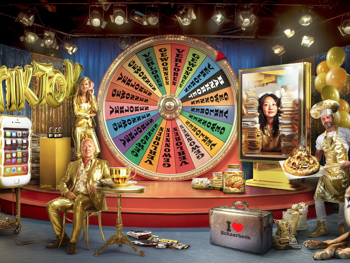 mortierbrigade start loterij met “The Wheel of Fame & Fortune"