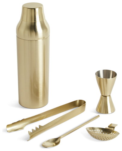Habitat 60 Boogie Cocktail Set by Tord Boontje - Gold, £32