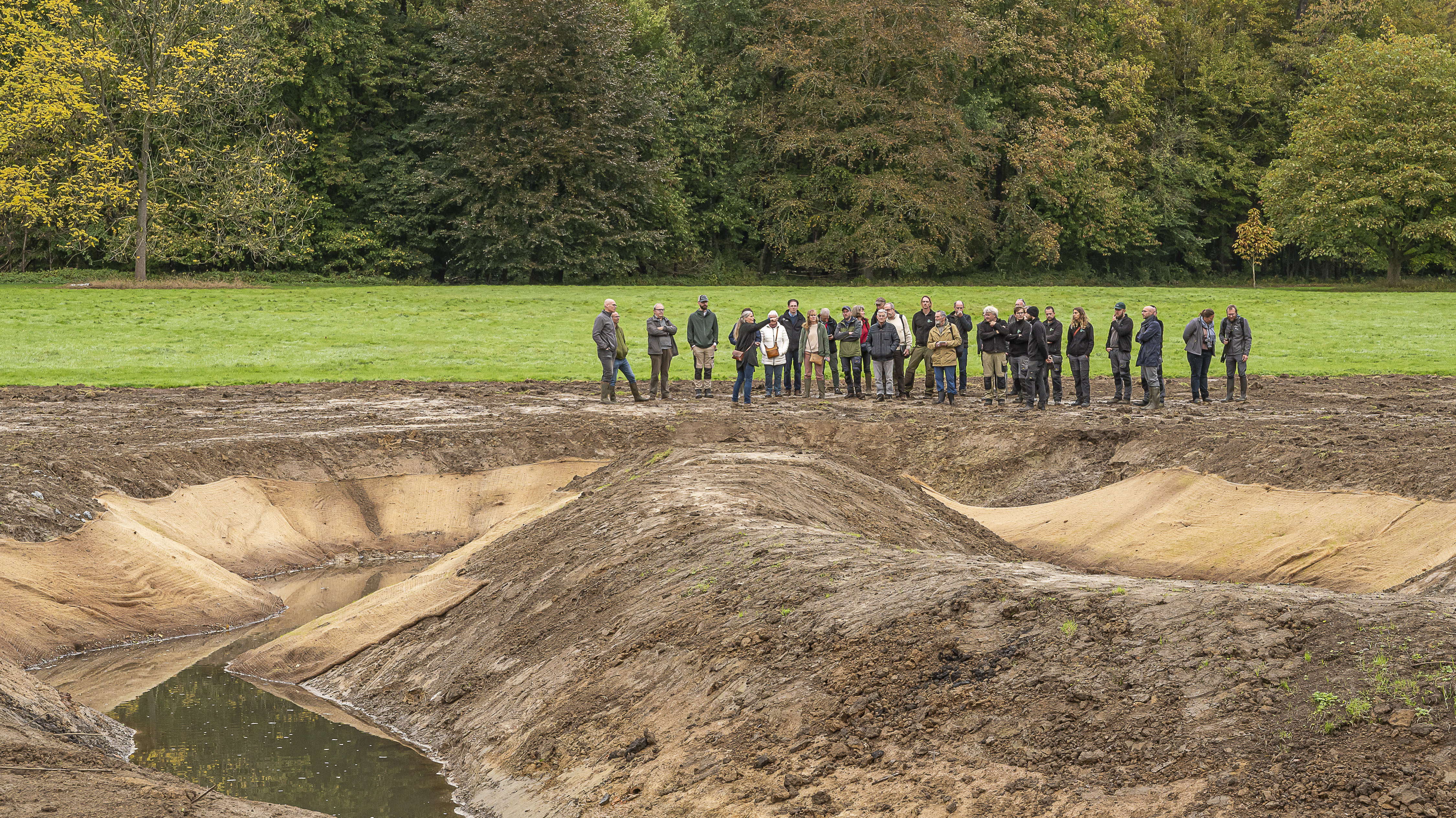 De coalitie aan de Amelvonnebeek - foto @Theo De Vos De coalitie aan de Amelvonnebeek - foto @Theo De Vos