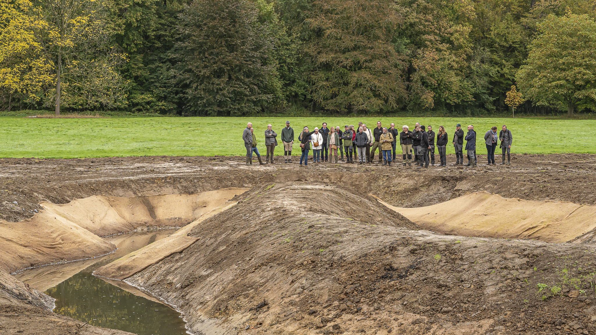 De coalitie aan de Amelvonnebeek - foto @Theo De Vos De coalitie aan de Amelvonnebeek - foto @Theo De Vos