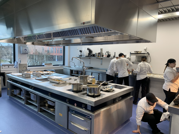 Nieuwe didactische keuken in PISO Tienen