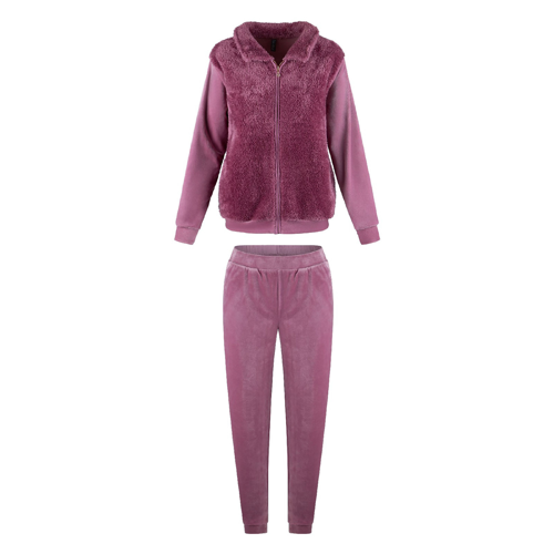 LingaDore FW25 8116 VelvetHomewearSet HeatherRose 69 95 EUR