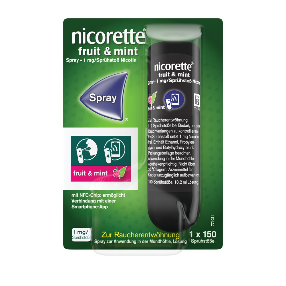 nicorette® Spray fruit&mint