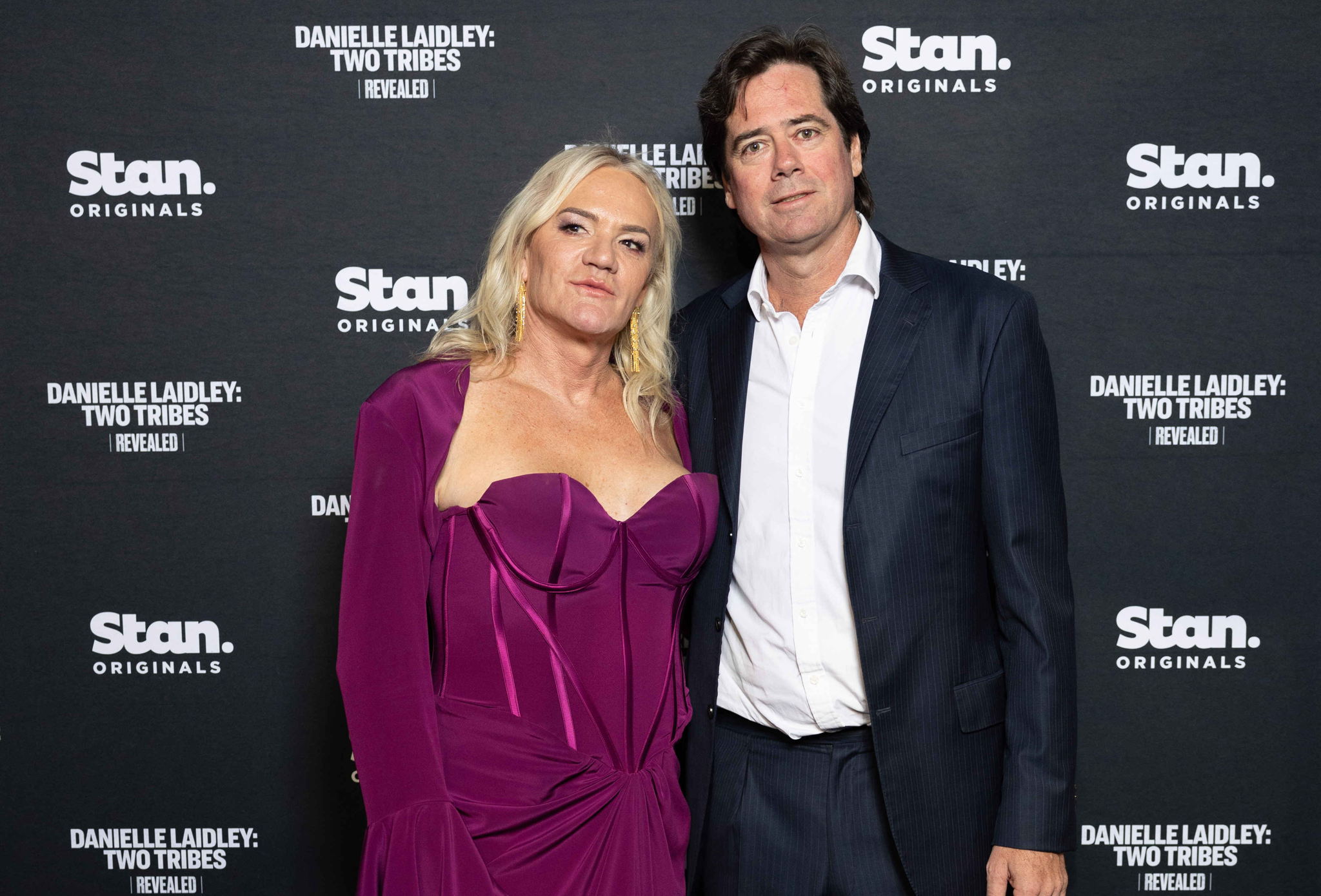 Danielle Laidley & AFL CEO Gillon McLachlan