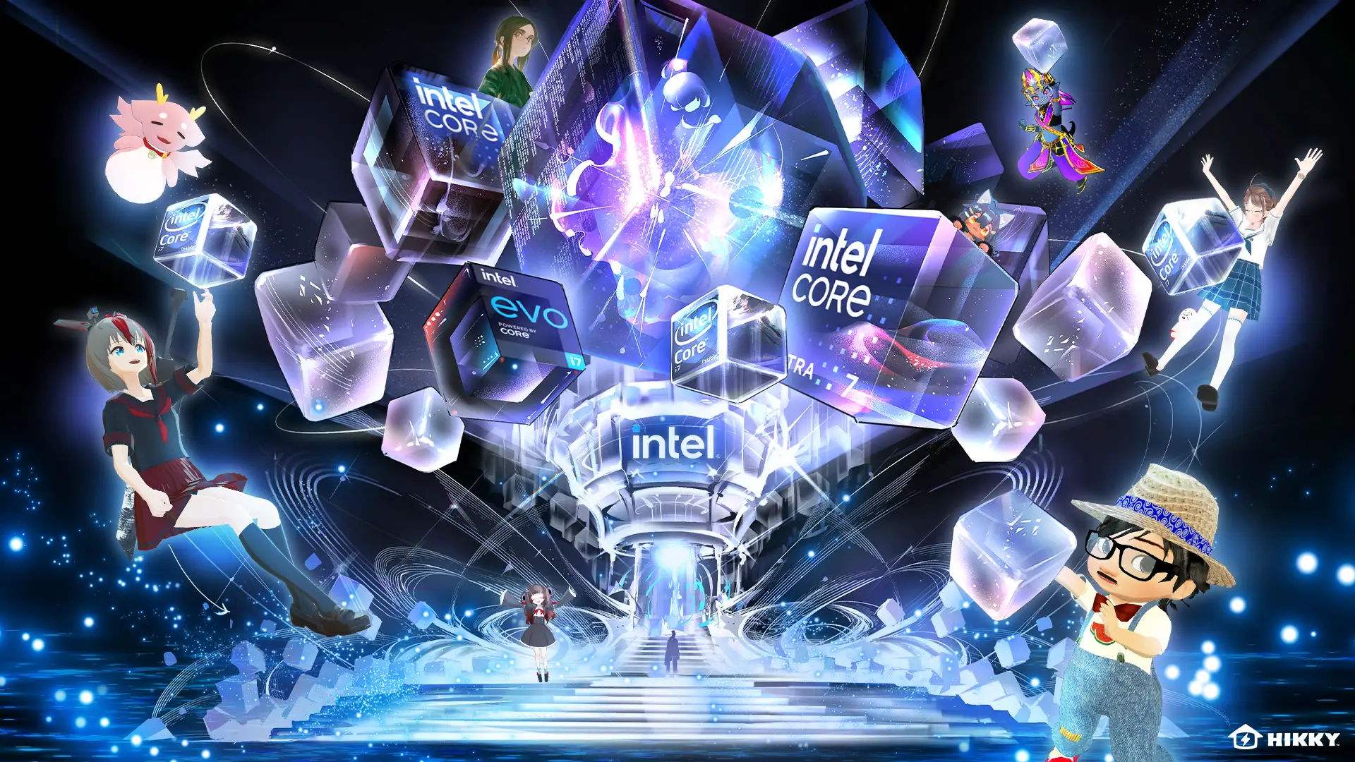 Intel Partners with Indie Creators in VRChat for Virtual Market 2025 Summer Debut