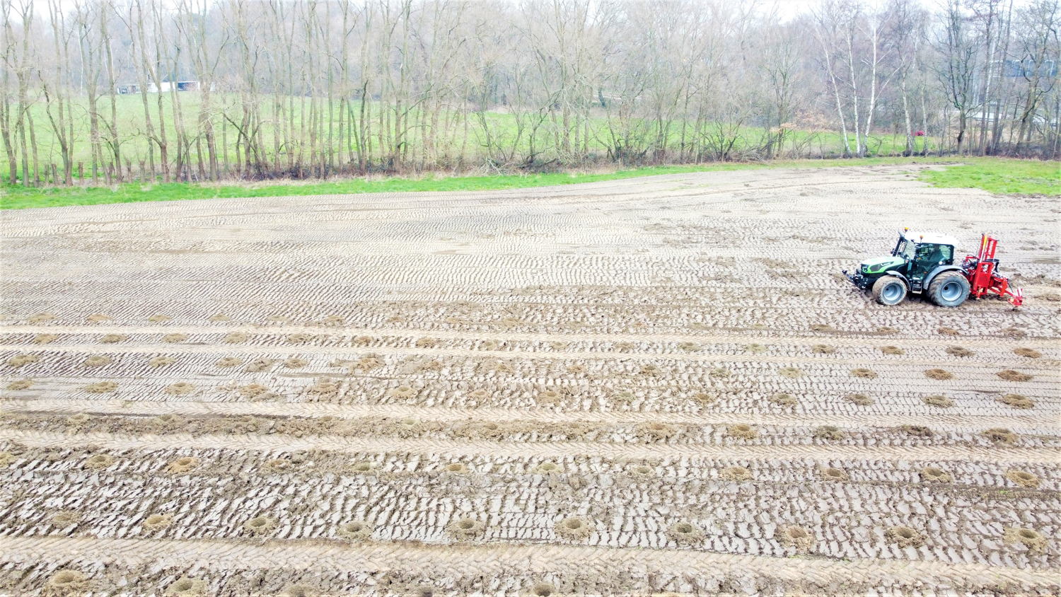Luchtfoto bosperceel Bloemenveld Wilrijk © stad Antwerpen