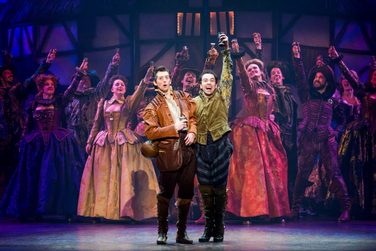 Cast of the Something Rotten! National Tour. © Jeremy Daniel