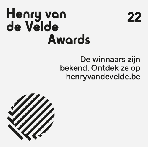 De winnaars van de Henry van de Velde Awards 22 zijn gekend
