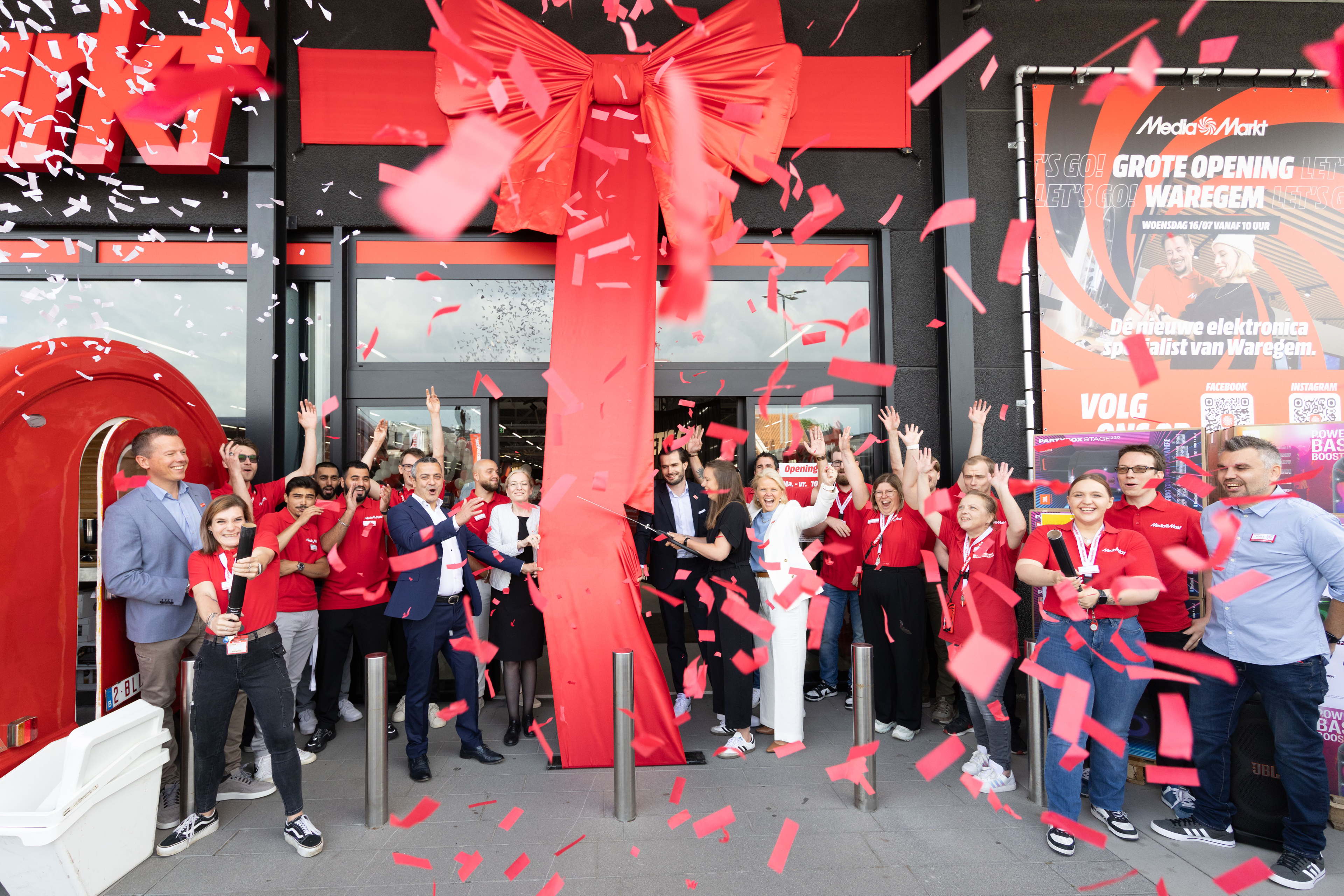 MediaMarkt strijkt neer in Waregem met nieuwe winkel op bruisende belevingssite