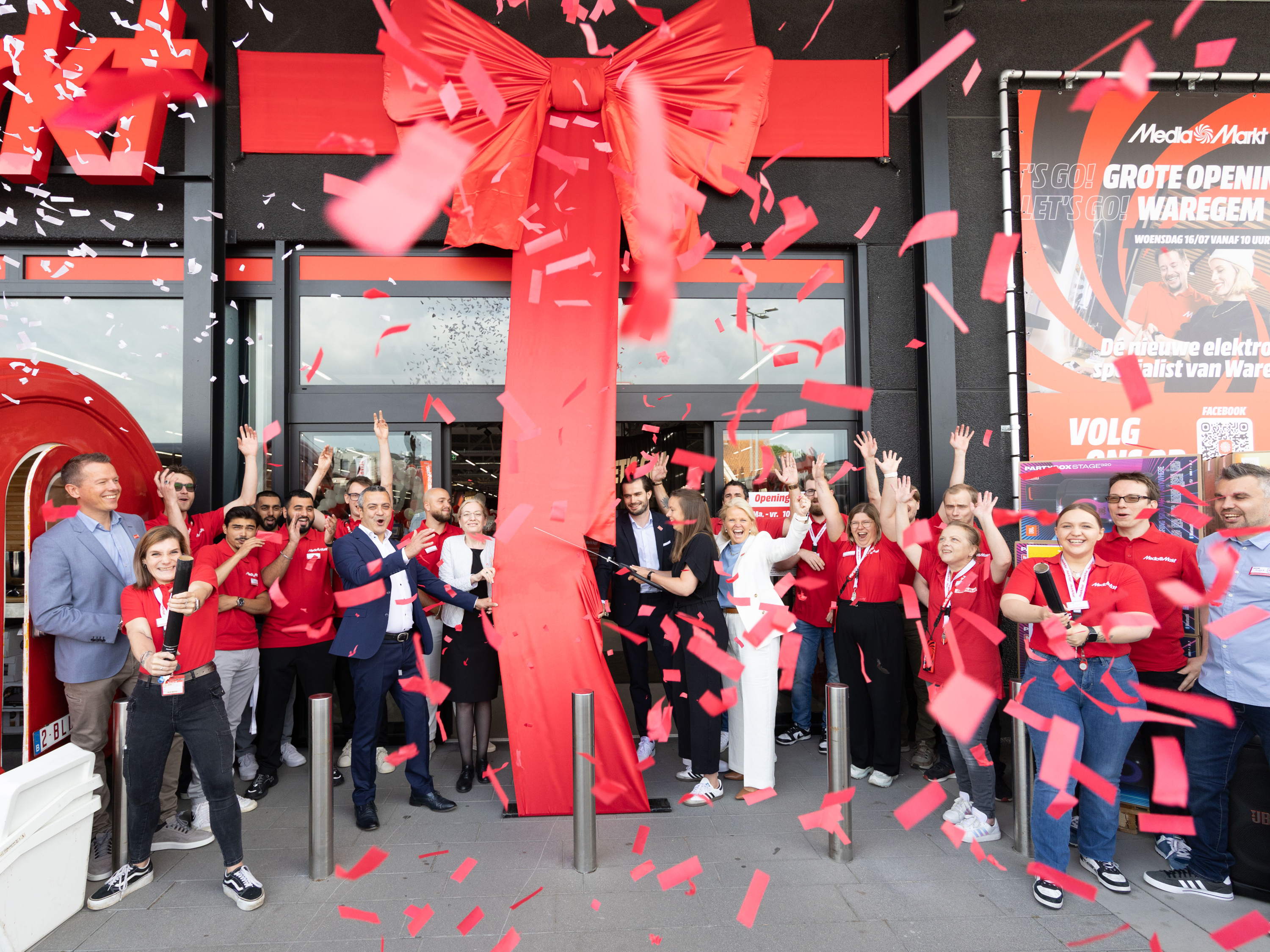 MediaMarkt ouvre un nouveau magasin à Waregem sur un site commercial en plein essor