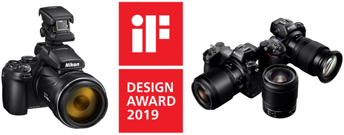 Le COOLPIX P1000 et le système hybride de Nikon récompensés aux iF Design Awards 2019
