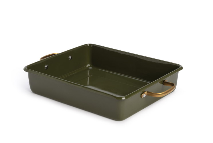 Habitat Citrine Enamel Roaster With Handle