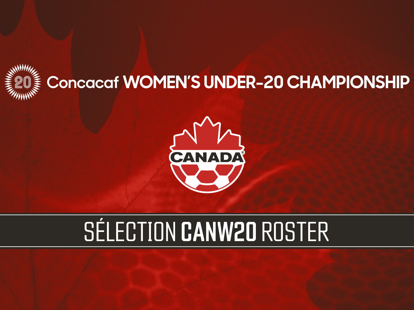 Canada Soccer announces squad for 2025 Concacaf Women’s U-20 Championship