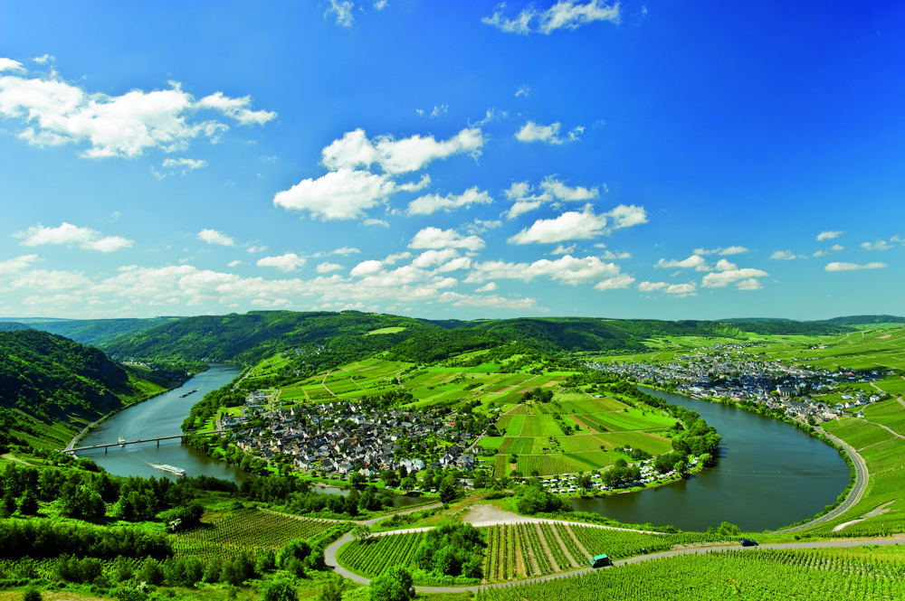 Die Mosel im Sommer