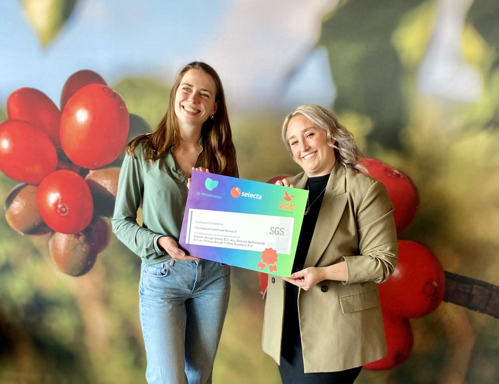 vlnr: Sanne Warnaer en Roxanne van Straalen