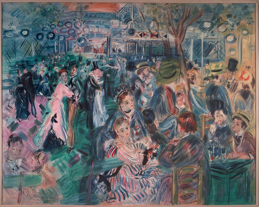 “Le Moulin de la Galette”. Raoul Dufy. (After a painting by August Renoir). AKG927936 ©akg-images / André Held