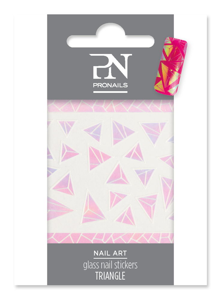 Glass Nail Stickers Triangle: € 5,10