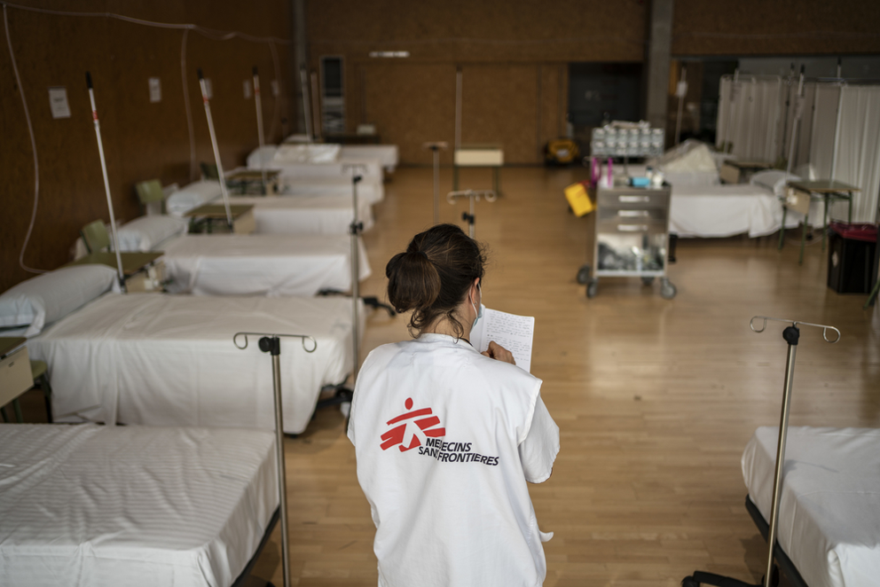 Médicos Sin Fronteras concluye su intervención de respuesta a la COVID-19 en España