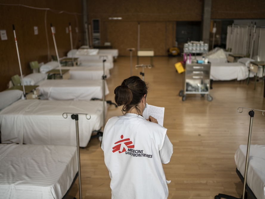Médicos Sin Fronteras concluye su intervención de respuesta a la COVID-19 en España