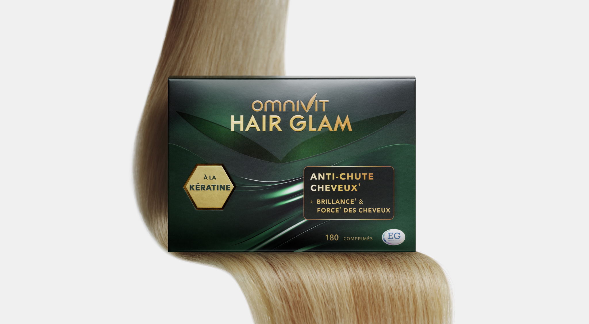 Omnivit Hair Glam: un nouveau rituel beauté premium - disponible en exclusivité dans une sélection de pharmacies